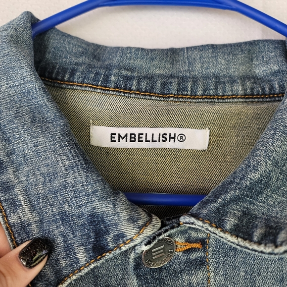 Embellish Denim Jacket - Picture 8 of 9
